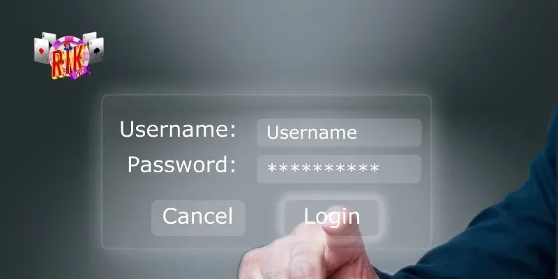 Các bước đăng nhập Rikvip